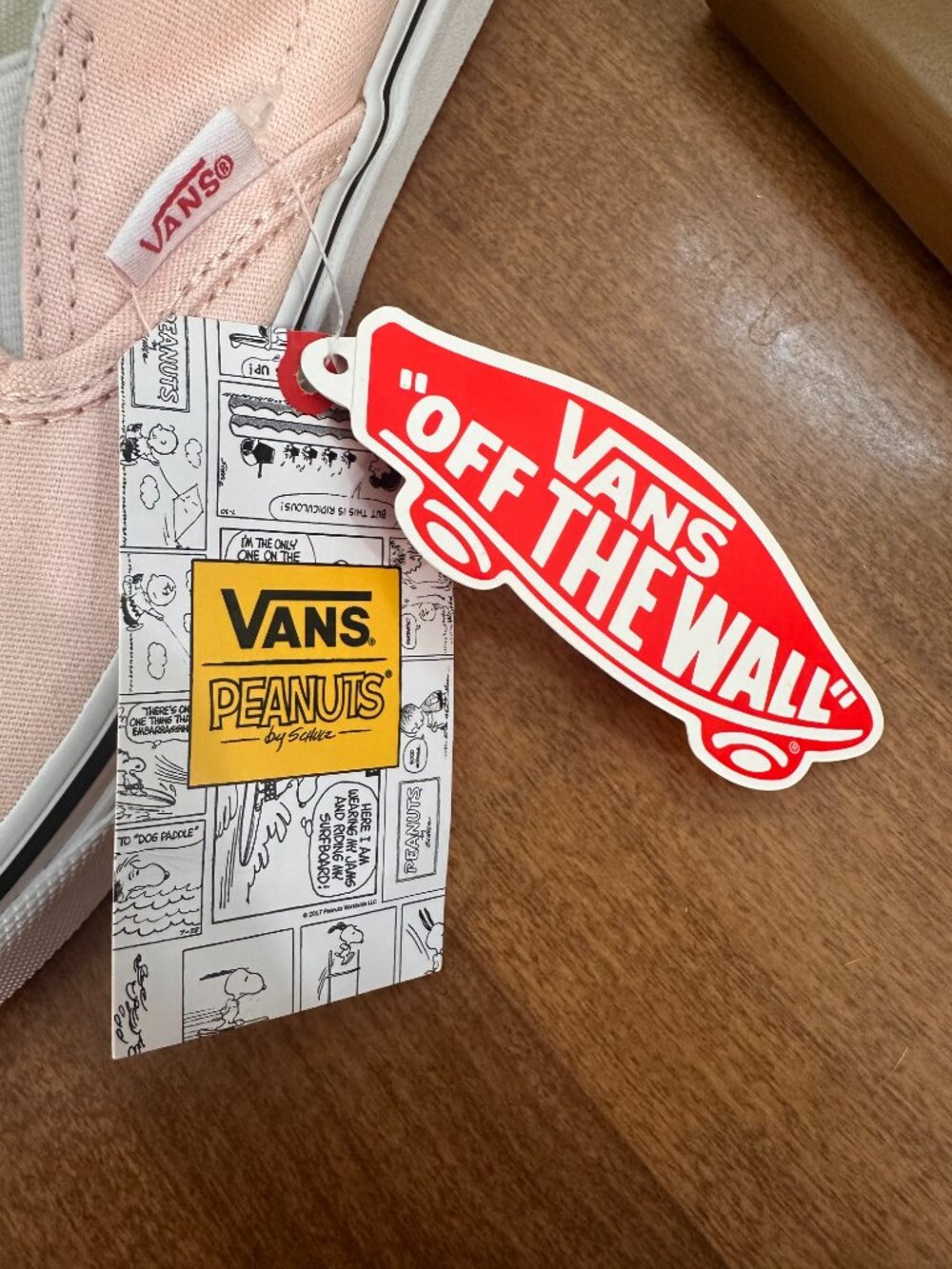 Vans Slip-On Peanuts Smack in Light Pink - Picture 13 of 16